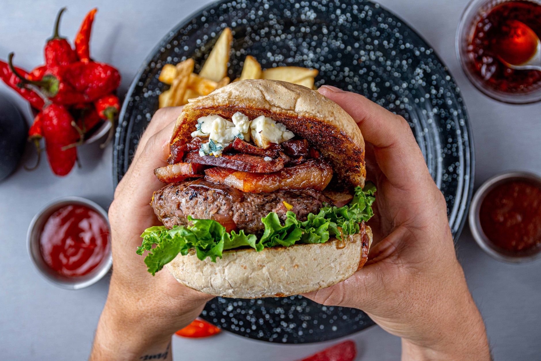La Morita, hamburguesa Burganova